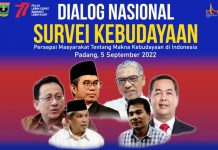 Survei Membuktikan, Kebudayaan Dibutuhkan Dalam Mencapai Indonesia Emas 2045