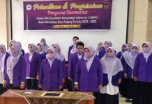 Pengurus IAKMI Dinkes Padang Periode 2022-2026 Dilantik. Acaranya Meriah