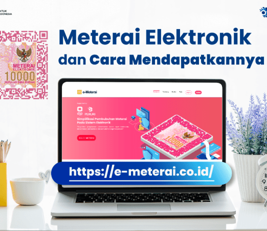 Inilah Meterai Elektronik dan Cara Mendapatkannya