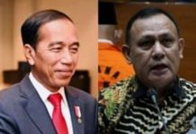 Jokowi Berhentikan Firli Bahuri Sementara, Nawawi Jadi Ketua KPK, Ada Apa? Indosiana.com - Presiden Joko Widodo telah mengambil langkah untuk memberhentikan sementara Ketua Komisi Pemberantasan Korupsi (KPK), Firli Bahuri, dan menunjuk Nawawi Pomolango sebagai penggantinya untuk sementara waktu.