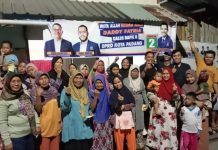 Caleg DPRD Kota Padang Daddy Fatria Kembali ke Lapangan Sosialisasi Daddy Fatria, yang merupakan Ketua Badan Rescue NasDem Sumbar dan calon legislatif dari Dapil Kecamatan Padang Barat, Kecamatan Padang Utara, dan Nanggalo, kembali turun ke lapangan untuk melakukan sosialisasi.